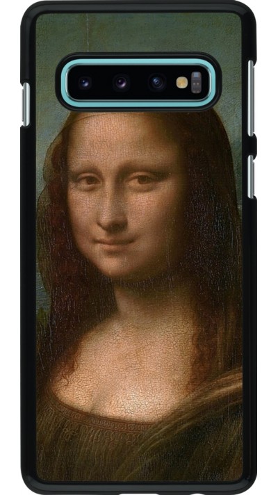 Coque Samsung Galaxy S10 - Tableau art - La Joconde - Léonard de Vinci