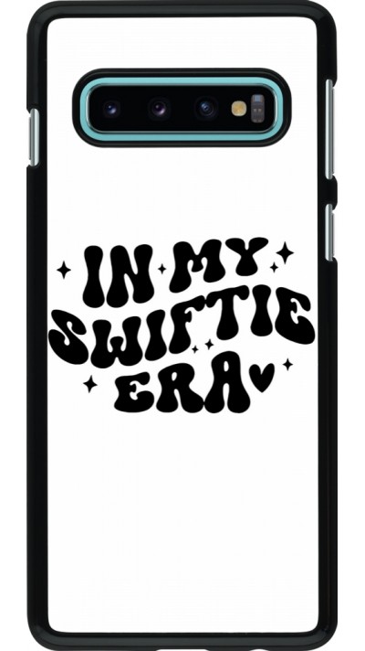 Coque Samsung Galaxy S10 - Taylor Swift In My Swiftie Era - White
