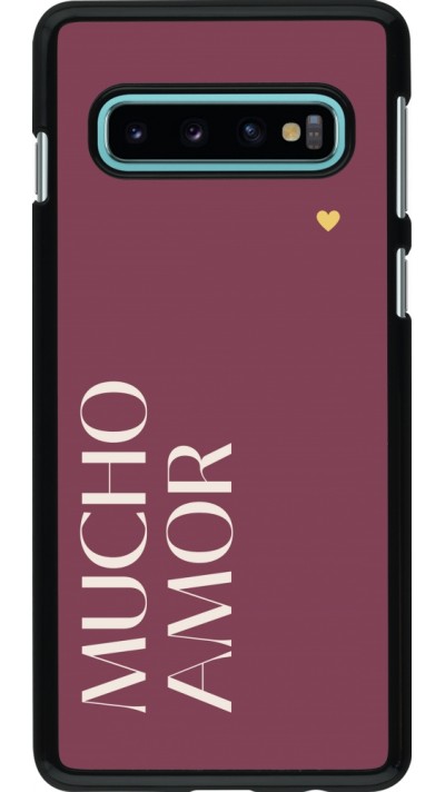 Coque Samsung Galaxy S10 - Valentine 2024 mucho amor rosado