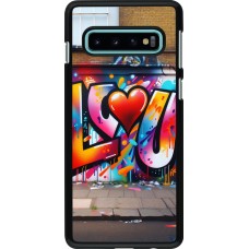 Samsung Galaxy S10 Case Hülle - Valentin 2025 Liebe U Tag