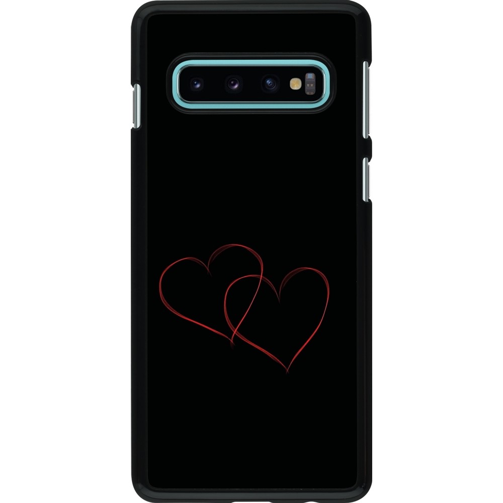 Samsung Galaxy S10 Case Hülle - Valentine 2023 attached heart