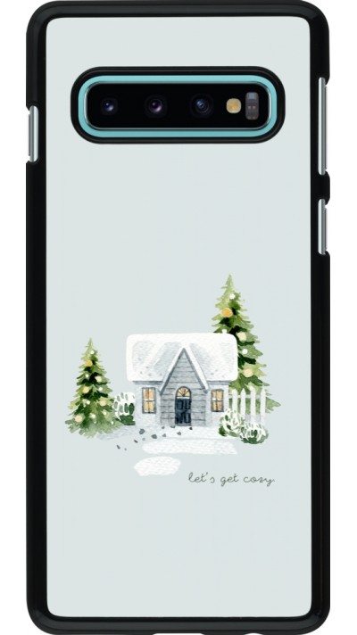 Coque Samsung Galaxy S10 - Winter 25 Cosy House
