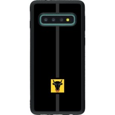 Samsung Galaxy S10 Case Hülle - Silikon schwarz Kanton UR schwarz