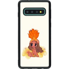 Coque Samsung Galaxy S10 - Silicone rigide noir Karol G Tropicoqueta