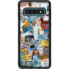 Coque Samsung Galaxy S10 - Silicone rigide noir Summer 2021 15