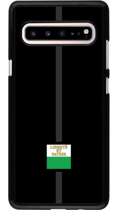 Samsung Galaxy S10 5G Case Hülle - Kanton VD schwarz