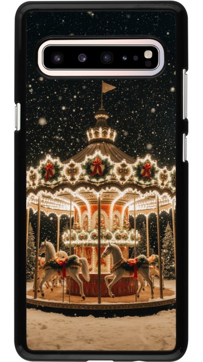 Coque Samsung Galaxy S10 5G - Christmas 25 Carousel