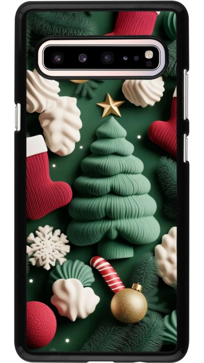 Coque Samsung Galaxy S10 5G - Christmas 25 Christmas textiles