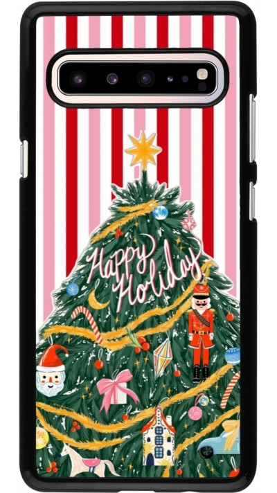 Coque Samsung Galaxy S10 5G - Christmas 25 Happy Holiday