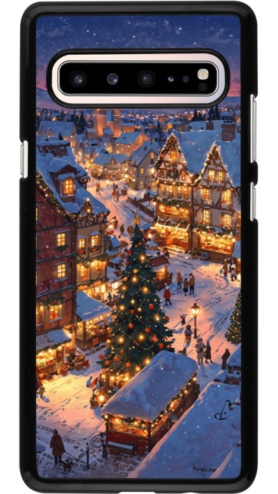 Coque Samsung Galaxy S10 5G - Christmas 25 Xmas Village