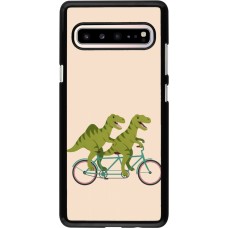 Coque Samsung Galaxy S10 5G - Dinosaurs on bikes 2026