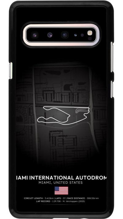 Samsung Galaxy S10 5G Case Hülle - F1 Track 2025 Miami