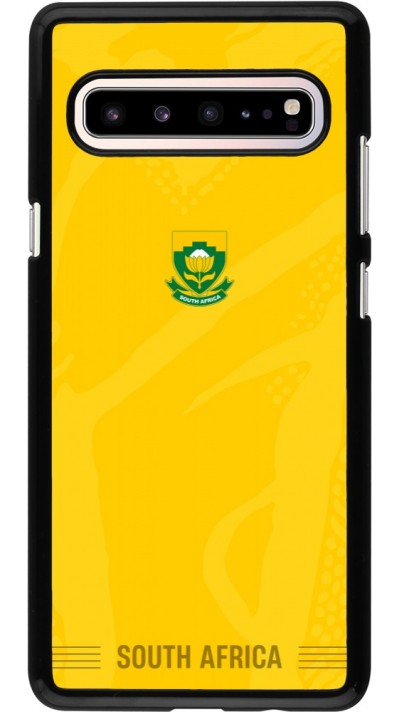 Coque Samsung Galaxy S10 5G - Maillot de football Afrique du Sud 2026 personnalisable