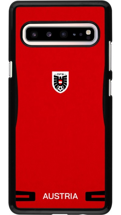 Coque Samsung Galaxy S10 5G - Maillot de football Autriche 2026 personnalisable