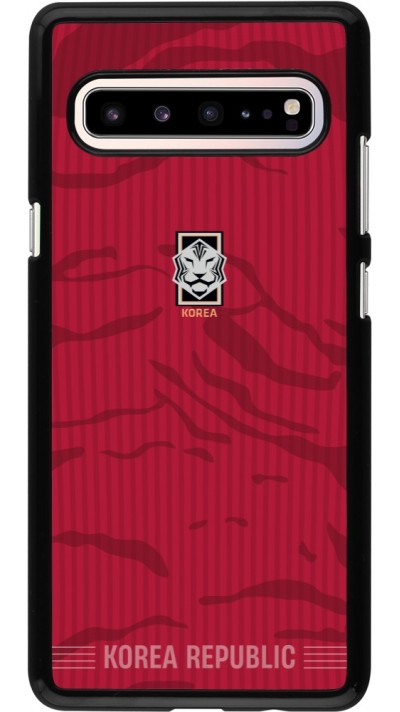 Coque Samsung Galaxy S10 5G - Maillot de football Corée du Sud 2026 personnalisable