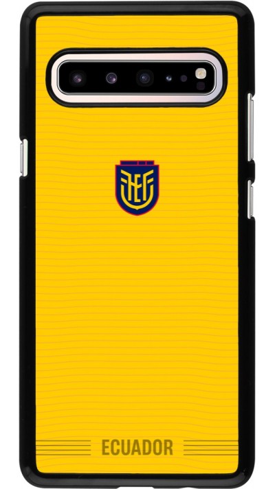 Coque Samsung Galaxy S10 5G - Maillot de football E?quateur 2026 personnalisable