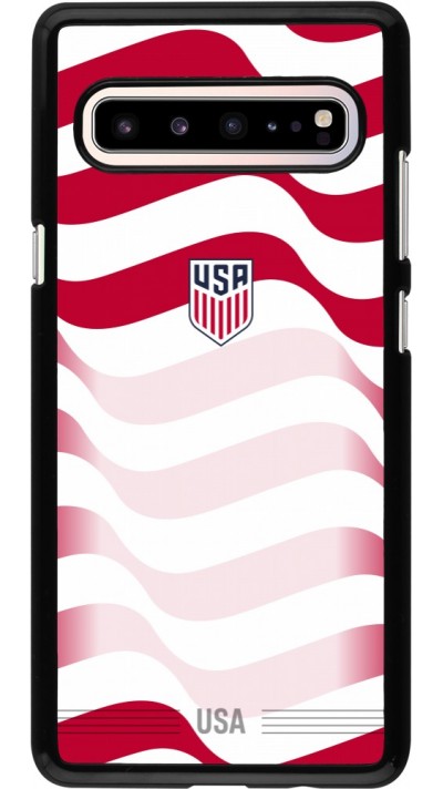 Coque Samsung Galaxy S10 5G - Maillot de football E?tats Unis 2026 personnalisable