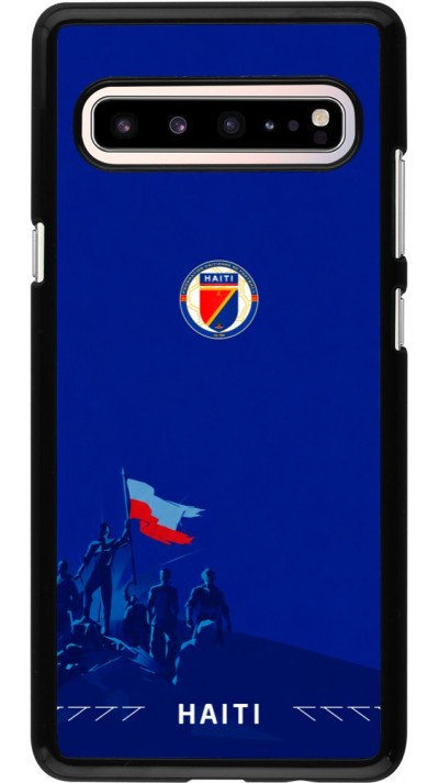 Coque Samsung Galaxy S10 5G - Maillot de football Haiti 2026 personnalisable