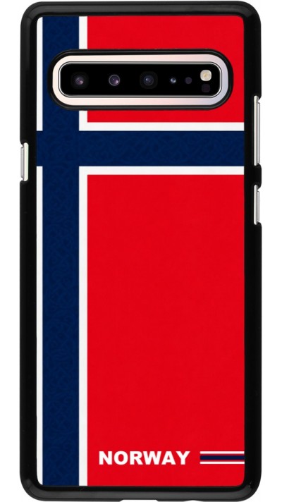 Coque Samsung Galaxy S10 5G - Maillot de football Norvège 2026 personnalisable