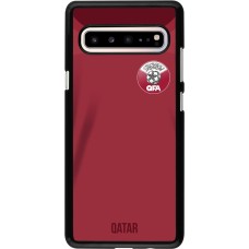 Samsung Galaxy S10 5G Case Hülle - Katar 2022 personalisierbares Fussballtrikot