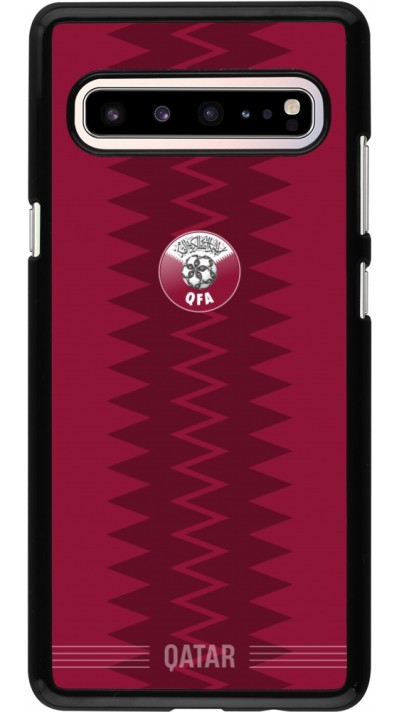 Coque Samsung Galaxy S10 5G - Maillot de football Qatar 2026 personnalisable