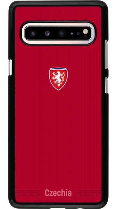 Coque Samsung Galaxy S10 5G - Maillot de football Répuplique Tchèque 2026 personnalisable