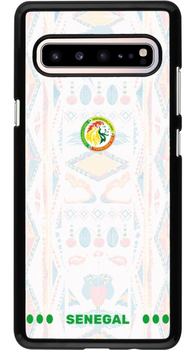 Coque Samsung Galaxy S10 5G - Maillot de football Sénégal 2026 personnalisable