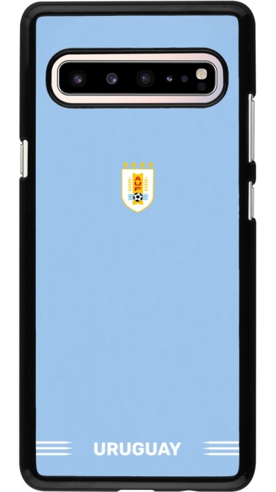 Coque Samsung Galaxy S10 5G - Maillot de football Uruguay 2026 personnalisable