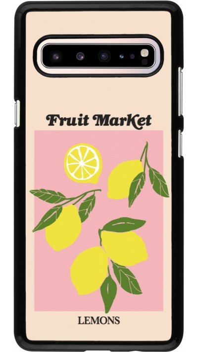 Coque Samsung Galaxy S10 5G - Fruit market lemons 2026