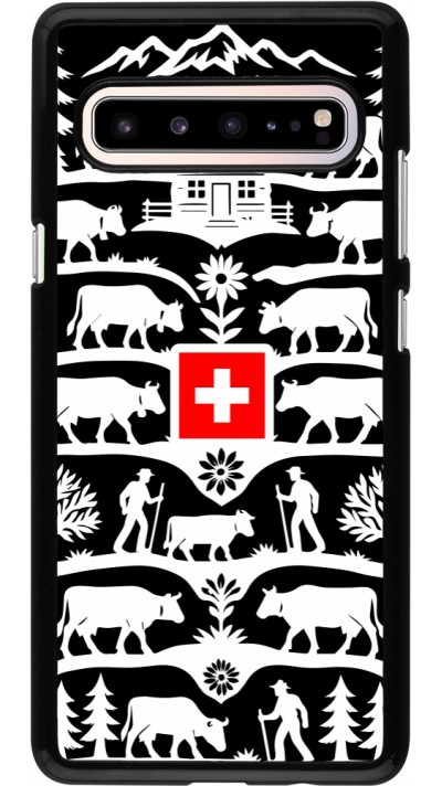 Coque Samsung Galaxy S10 5G - Poya Suisse 3 noir
