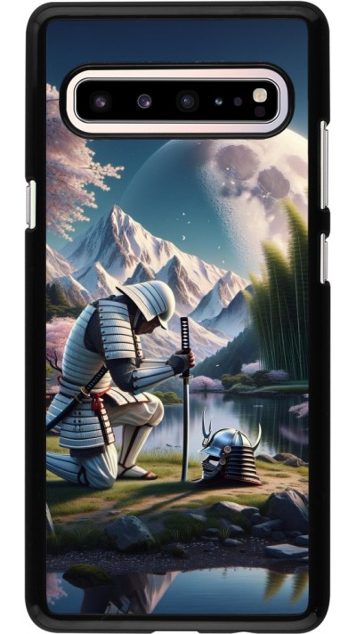 Coque Samsung Galaxy S10 5G - Samurai Katana Lune