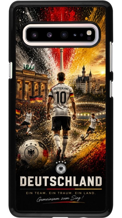Coque Samsung Galaxy S10 5G - Football Allemagne splash 2026
