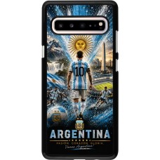 Coque Samsung Galaxy S10 5G - Football Argentine splash 2026