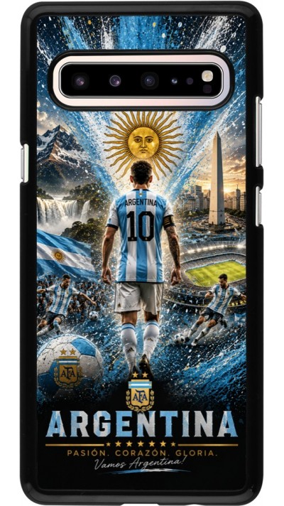 Coque Samsung Galaxy S10 5G - Football Argentine splash 2026