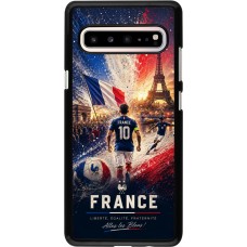 Coque Samsung Galaxy S10 5G - Football France splash 2026