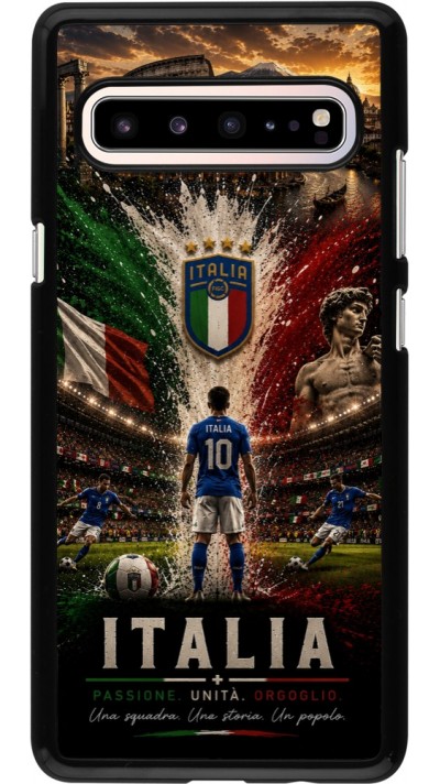 Coque Samsung Galaxy S10 5G - Football Italie splash 2026