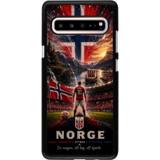 Coque Samsung Galaxy S10 5G - Football Norvège splash 2026