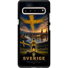 Coque Samsung Galaxy S10 5G - Football Suède splash 2026