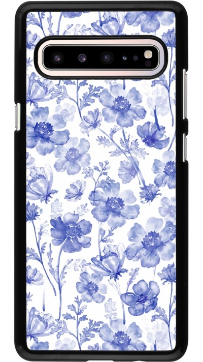 Coque Samsung Galaxy S10 5G - Spring 23 watercolor blue flowers