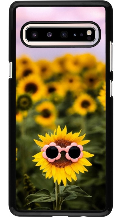Coque Samsung Galaxy S10 5G - Sunflower with glasses 2026