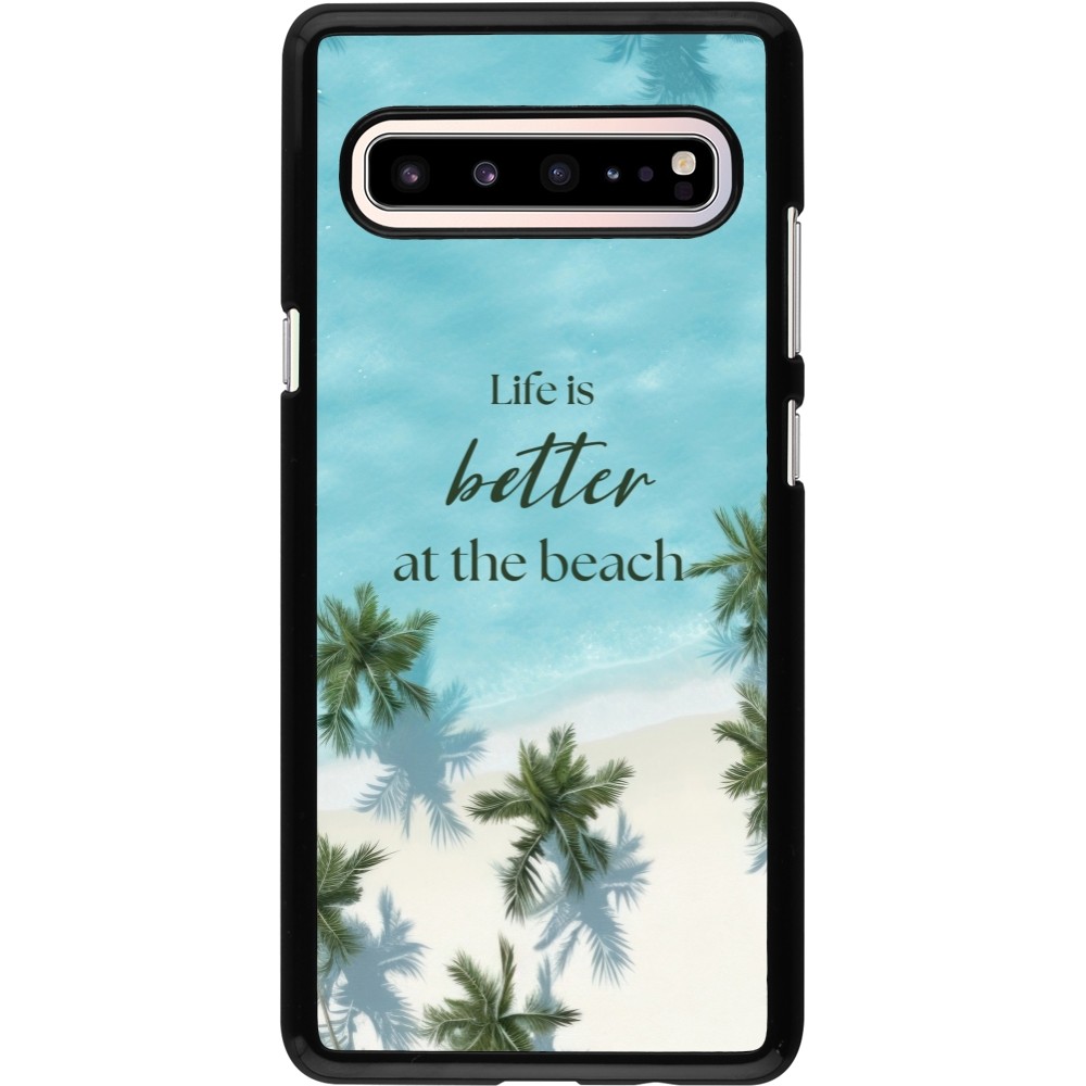 Coque Samsung Galaxy S10 5G - Summer 2025 Life is better at the beach