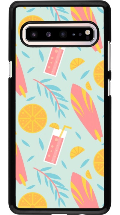Coque Samsung Galaxy S10 5G - Summer 2025 Pattern citron