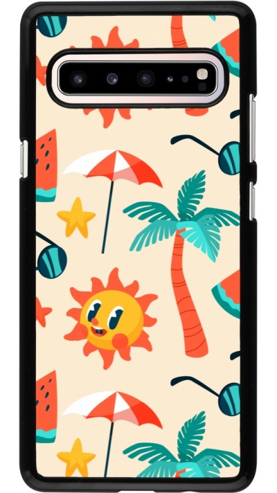 Coque Samsung Galaxy S10 5G - Summer 2025 Pattern soleil