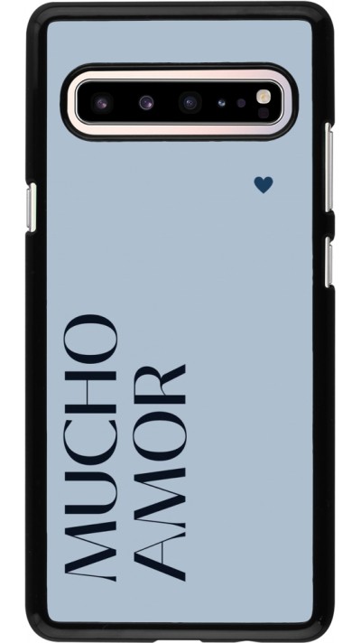 Coque Samsung Galaxy S10 5G - Valentine 2024 mucho amor azul