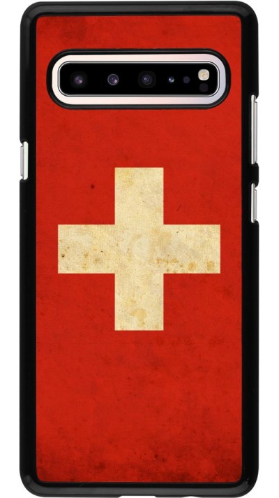 Coque Samsung Galaxy S10 5G - Vintage Flag SWISS