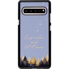 Coque Samsung Galaxy S10 5G - Winter 25 Winter illustration of trees