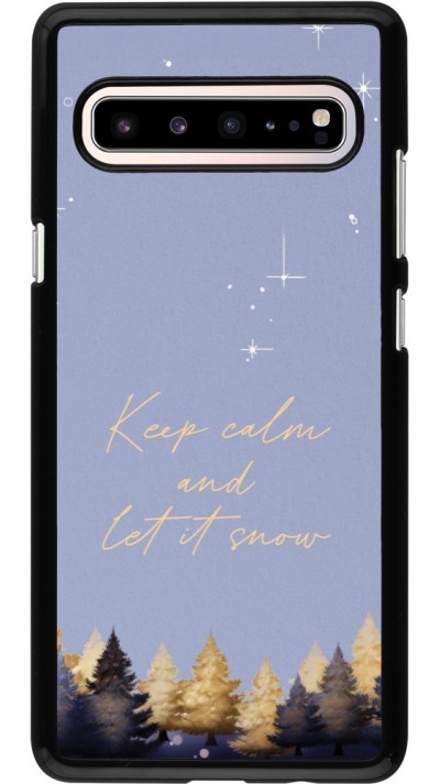 Coque Samsung Galaxy S10 5G - Winter 25 Winter illustration of trees