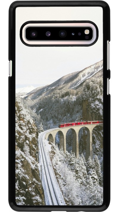 Coque Samsung Galaxy S10 5G - Winter 25 Winter polar express