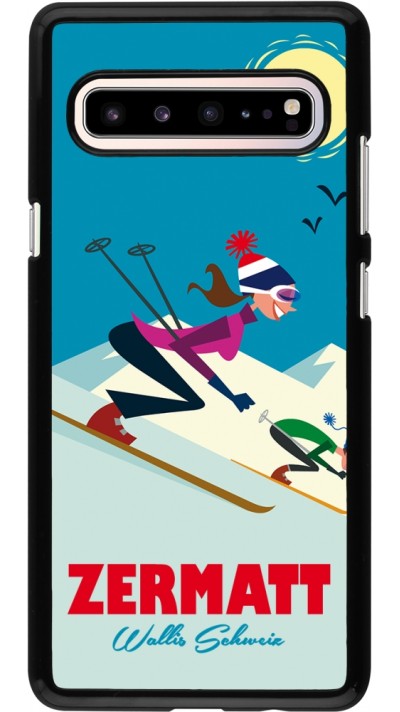 Coque Samsung Galaxy S10 5G - Zermatt Ski Downhill