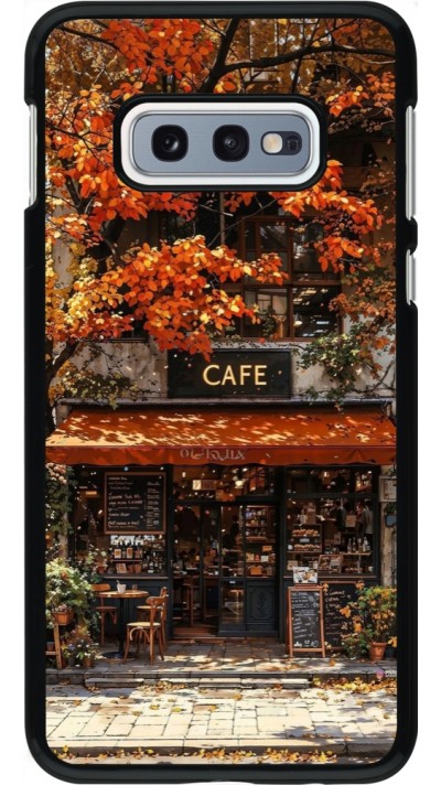 Coque Samsung Galaxy S10e - Autumn 25 Coffee shop